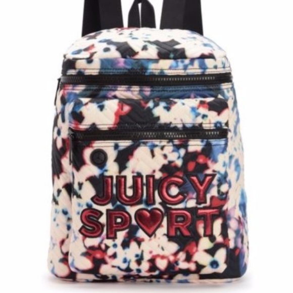 Juicy Couture Sport Floral Nylon Backpack - Picture 4 of 6